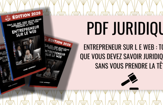 PDF juridique web entrepreneur